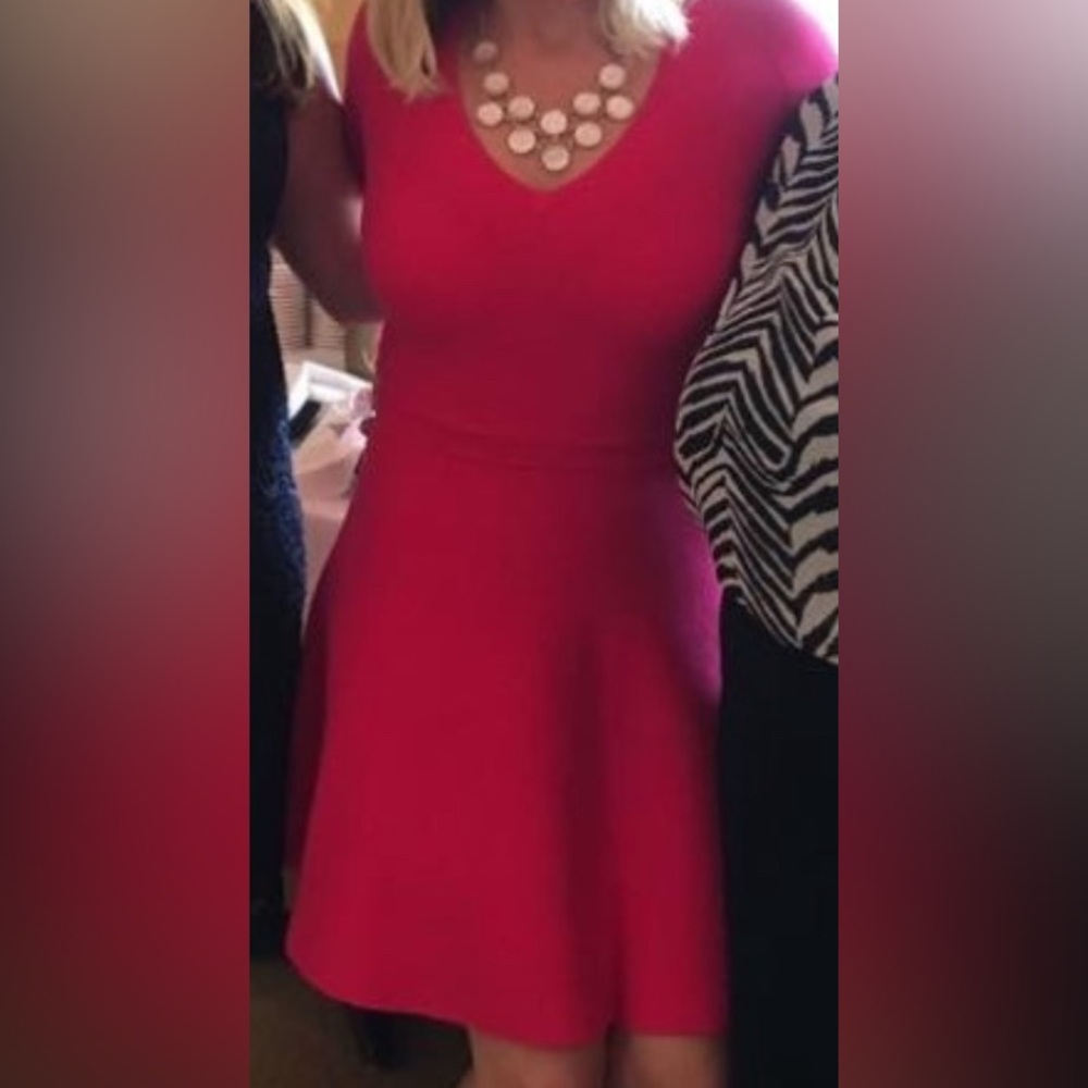TRINA TURK HOT PINK DRESS 
